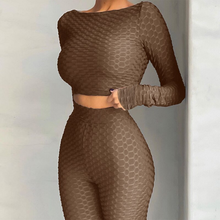 Load image into Gallery viewer, Honeycomb Women 2 Piece Gym Set