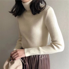 Load image into Gallery viewer, Turtleneck Knitted Sweaters