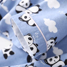 Charger l'image dans la galerie, Panda Print Tee & Pants Pajamas Set