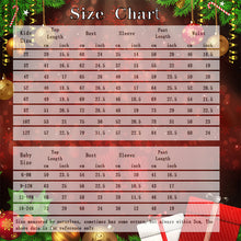 Load image into Gallery viewer, Merry Christmas Black and Green O Neck Matching Family Pajama Set