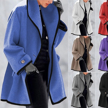 Load image into Gallery viewer, Warm Woolen Oversize Coat