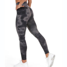 Charger l'image dans la galerie, Tie Dye High Waist Workout Leggings For Women