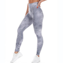 Charger l'image dans la galerie, Tie Dye High Waist Workout Leggings For Women