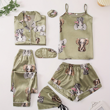Charger l'image dans la galerie, Ensemble de pyjama sept pièces pour femme
