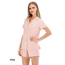 Load image into Gallery viewer, Cotton Shorts Pajama Set