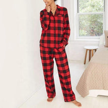 Charger l'image dans la galerie, check-pajama-set-for-women