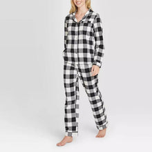 Load image into Gallery viewer, check-pajama-set-for-women
