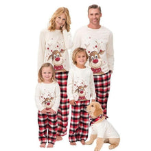 Load image into Gallery viewer, Holiday Family Matching Reindeer Pajamas Sets