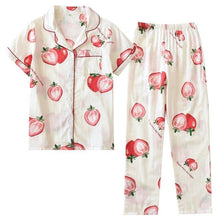 Load image into Gallery viewer, Fruits Printed Pajamas Set