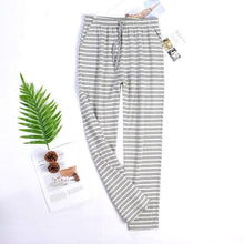 Load image into Gallery viewer, Men Striped Cotton Pajamas