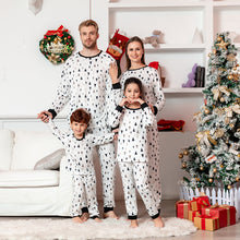 Charger l'image dans la galerie, White O Neck Matching Family Christmas Pajamas Set