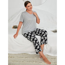 Charger l'image dans la galerie, Rose Plus Size Pajamas Set