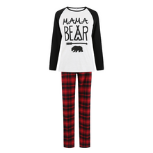 Load image into Gallery viewer, White Bear Matching Family Pajama Set