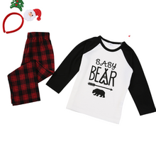Load image into Gallery viewer, White Bear Matching Family Pajama Set