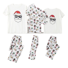 Charger l'image dans la galerie, White Santa Matching Family Pajamas