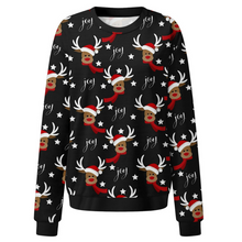 Load image into Gallery viewer, Women Cute Reindeer Christmas Ugly Sweater