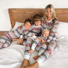 Charger l'image dans la galerie, Ensemble de pyjamas de Noël élégant col rond assorti