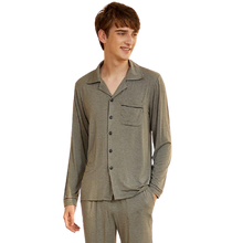 Charger l'image dans la galerie, Men Long Sleeve Pajama Set