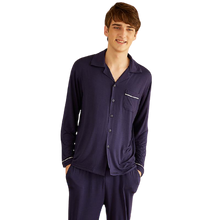 Load image into Gallery viewer, Men Long Sleeve Pajama Set