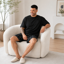 Charger l'image dans la galerie, Pyjashort à carreaux grande taille homme Easy Comfort
