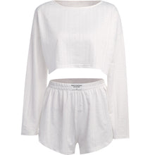 Load image into Gallery viewer, Loose Pullover Top Shorts Set
