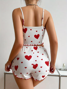 Comfy Stretchy Women's Shorts Set