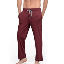Load image into Gallery viewer, Men Cotton Loose Pajamas with Side pockets
