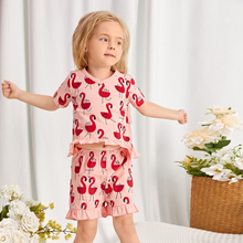 Load image into Gallery viewer, Printed  Pajamas Short Sets for Girls
