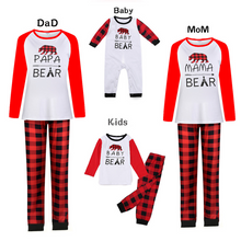 Load image into Gallery viewer, Mama Papa Bear Christmas Pajamas Set
