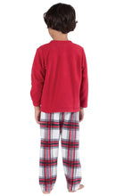 Load image into Gallery viewer, fireside-fleece-boys-pajamas-1
